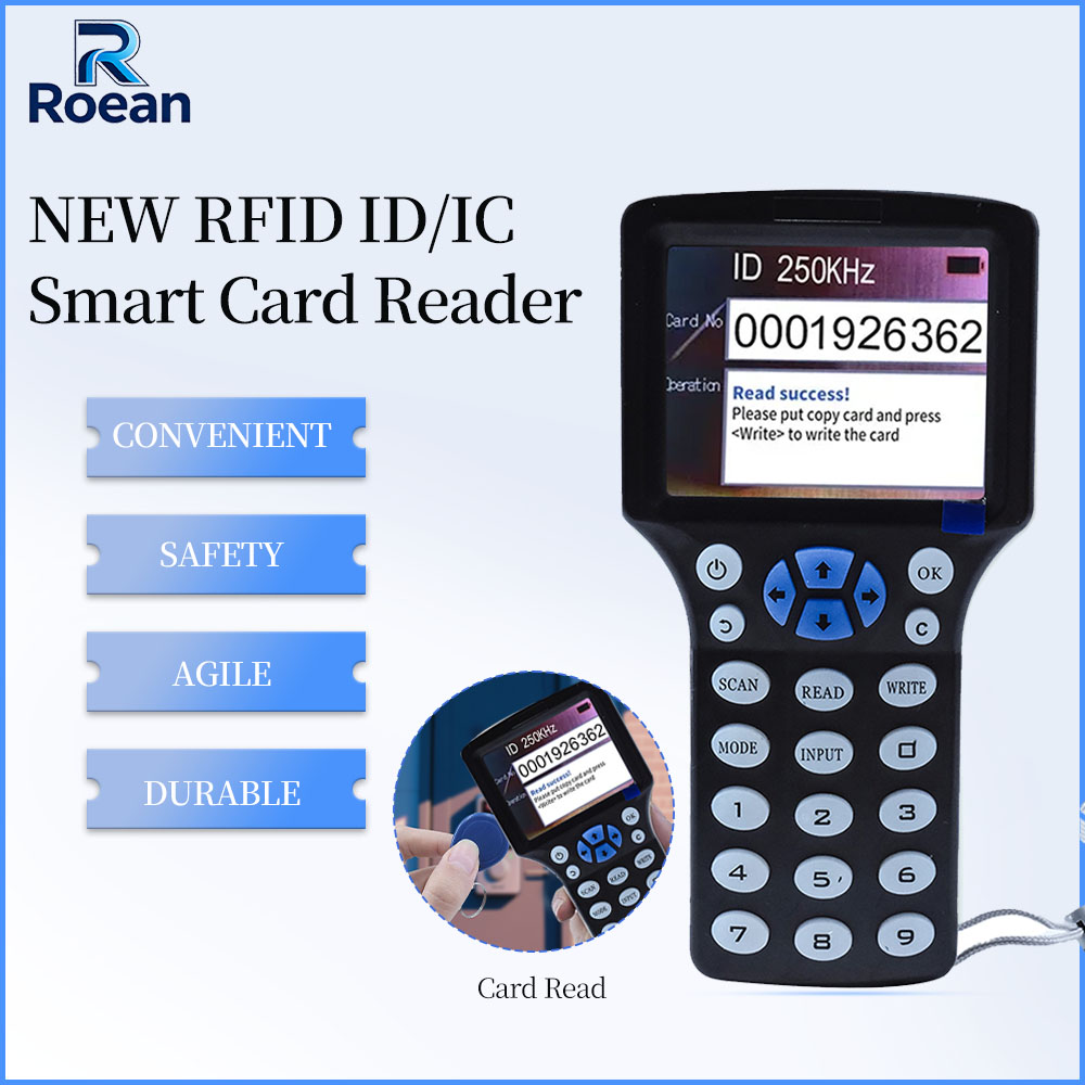 Nfc Tag Programmable - 휴대용 10 주파수 RFID NFC 리더기