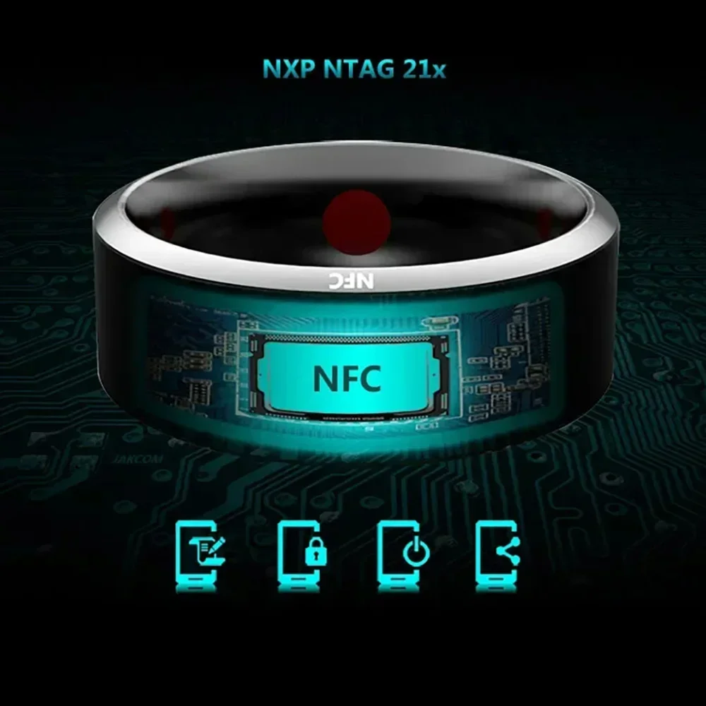 Nfc Tag Programmable - 패션 NFC 제어 스마트 링 새로운
