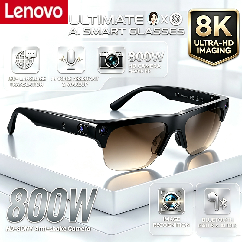 Smart Glasses Ar - 레노버 스마트 AI 안경 800w HD