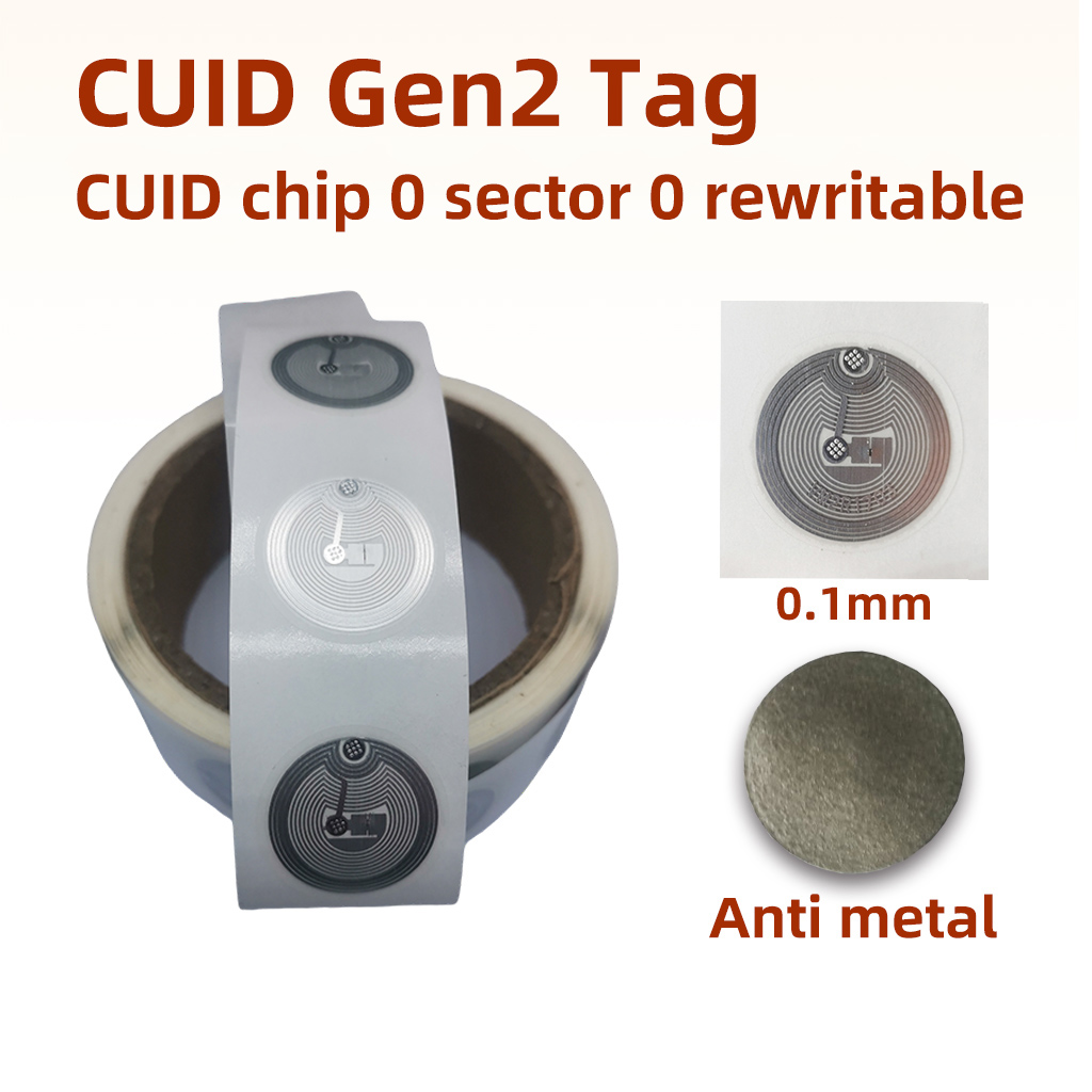 Nfc Tag Programmable - cuid 스티커 습식 인레이 13.56mhz CUID
