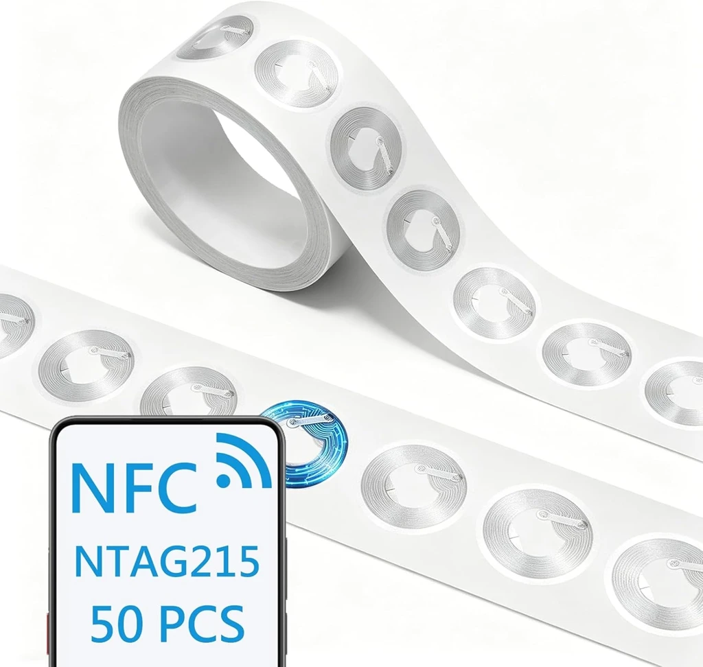 Nfc Tag Programmable - 13.56MHz NTAG215 NFC 태그 스티커 ISO14443A