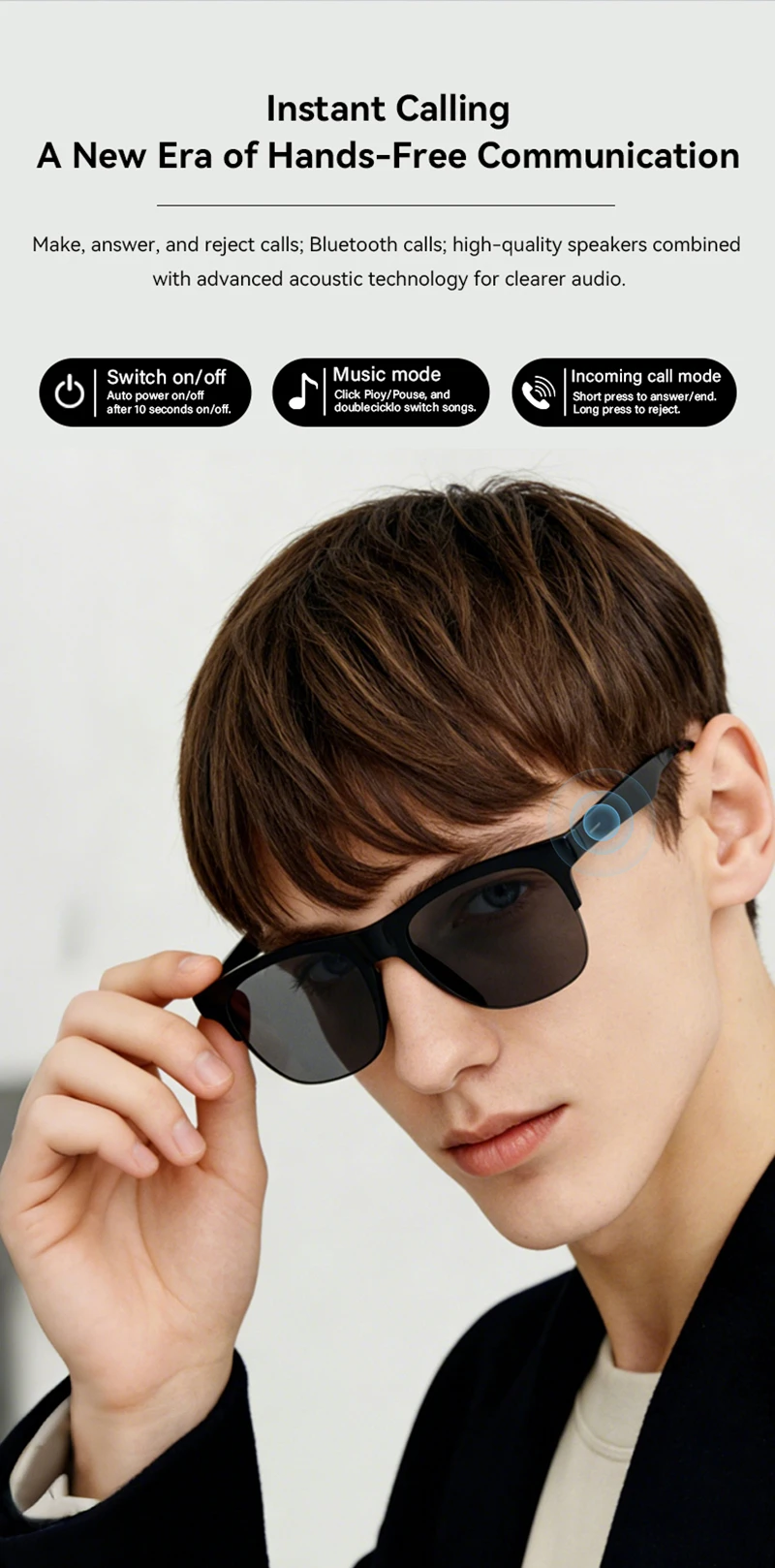 레노버 스마트 안경 음성 어시스턴트 음악 터치 컨트롤  - Smart Glasses Ar 리뷰 및 가격