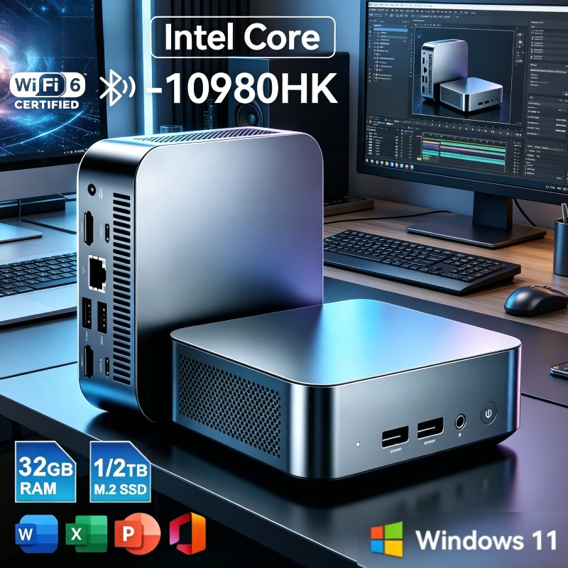 【브랜드+】미니 PC 인텔 코어 i9 10980HK 컴 - Mini Pc Windows 리뷰 및 가격