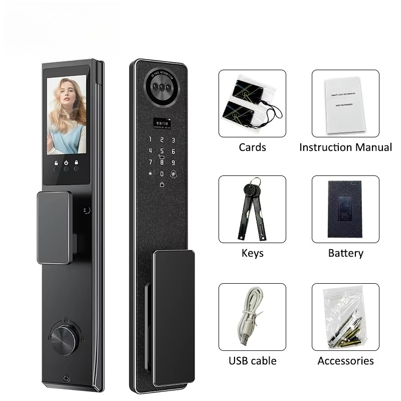 Tuya WiFi 스마트 도어 잠금 장치, 가정용 생체 - Electronics & Gadgets Starting With D 리뷰 및 가격