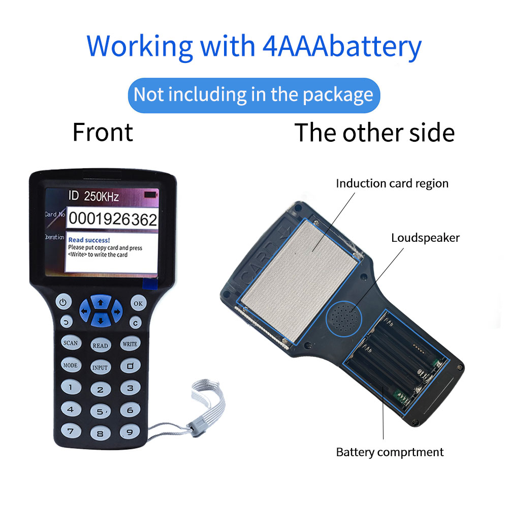 휴대용 10 주파수 RFID NFC 리더기 125KHz - Nfc Tag Programmable 리뷰 및 가격
