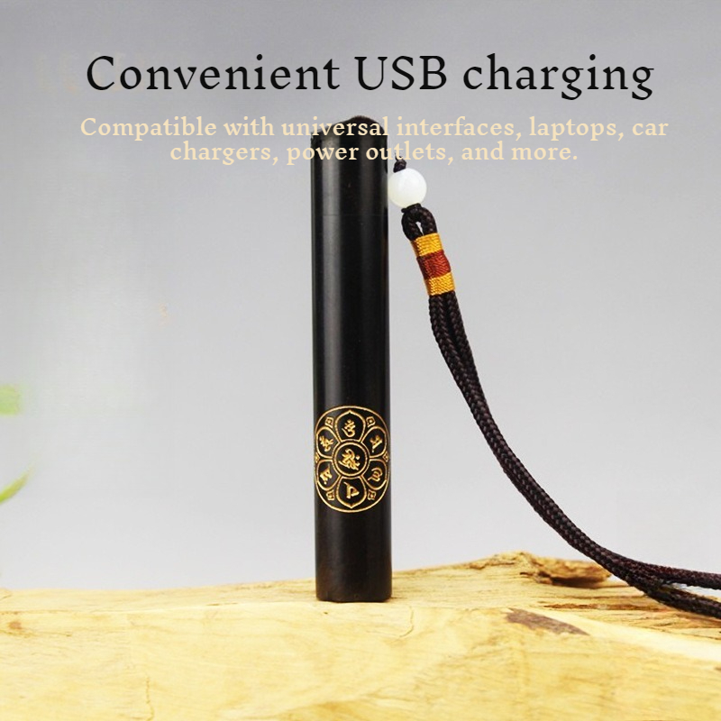 창의적인 조각 흑단 라이터 |   블로우 작동식 전자  - Electronics Gadgets For Gift 리뷰 및 가격