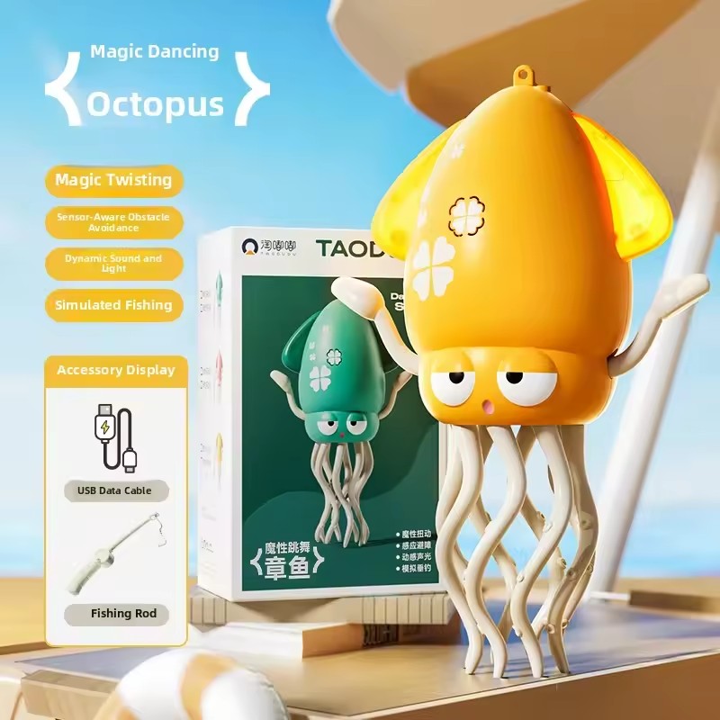 스마트 춤추는 문어 로봇 - 자동 회피 전자 장난감,  - Electronics Gadgets For Gift 리뷰 및 가격