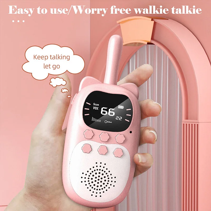 어린이 워키 토키 2PCS 전자 장난감 어린이 스파이  - Electronics Gadgets For Gift 리뷰 및 가격