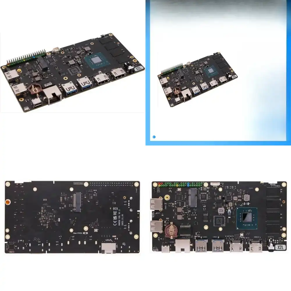 셀러론 J4125 쿼드 코어 개발 보드용 Radxa X - Mini Pc Windows 리뷰 및 가격
