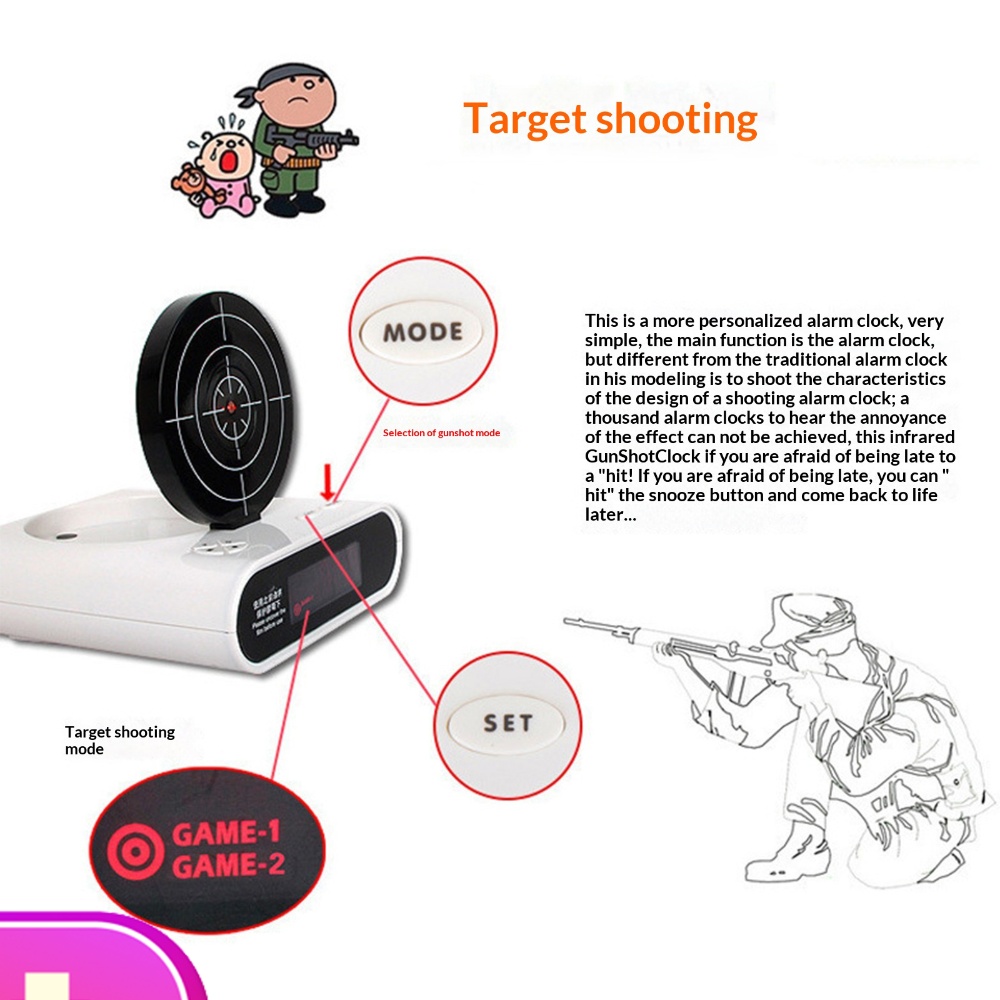 전자식 탁상시계, 창의적인 LED 디지털 알람 시계,  - Electronics Gadgets For Gift 리뷰 및 가격