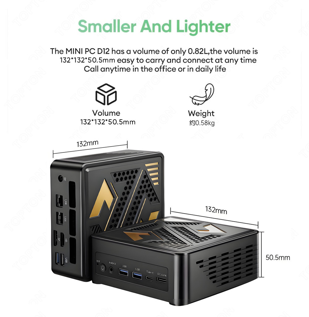 토폰 OCuLink 미니 PC 게이머 AMD 라이젠 A - Mini Pc Windows 리뷰 및 가격