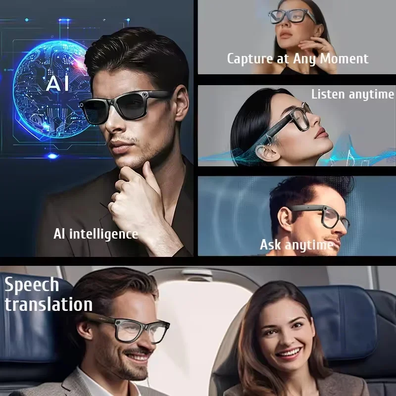 6K HD AI 카메라 안경 800MP 포토크로믹 다기 - Smart Glasses Ar 리뷰 및 가격