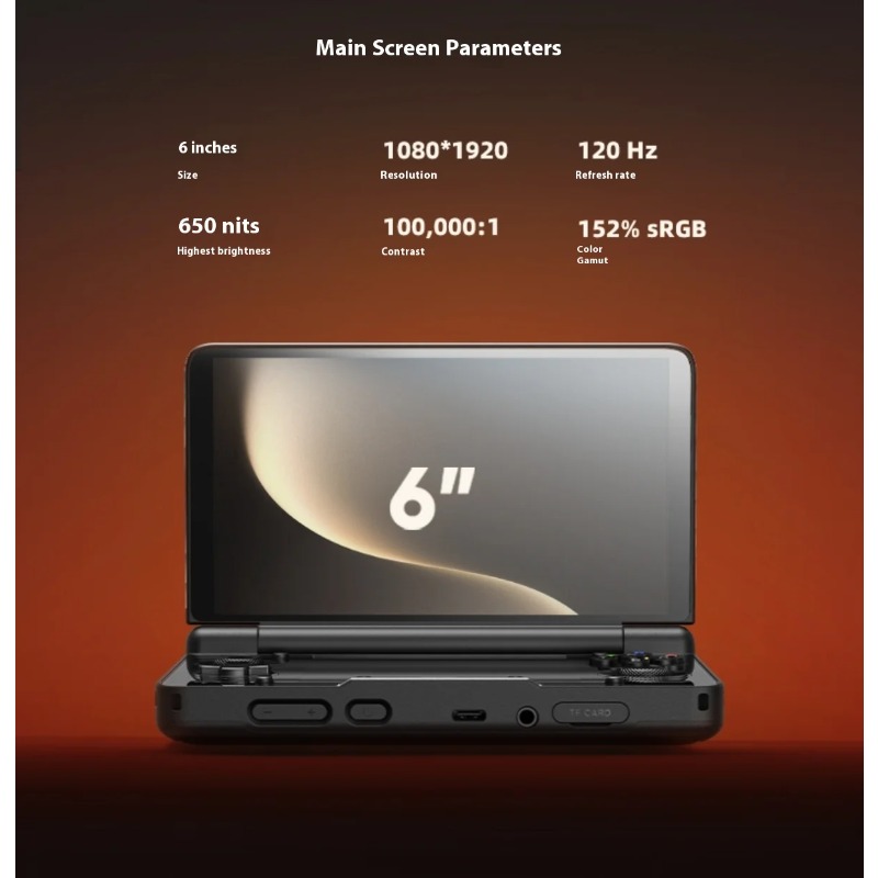 6인치 1080P 120Hz AMOLED 스크린 600 - Handheld Game Console 리뷰 및 가격