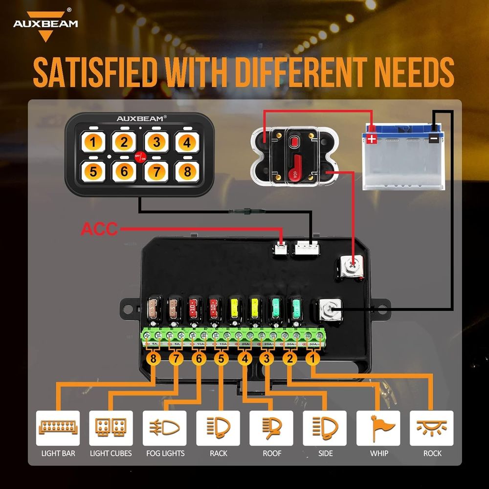 8갱 스위치 패널 BA80 자동 디밍 가능 LED 터치 - Electronics & Gadgets Starting With D 리뷰 및 가격