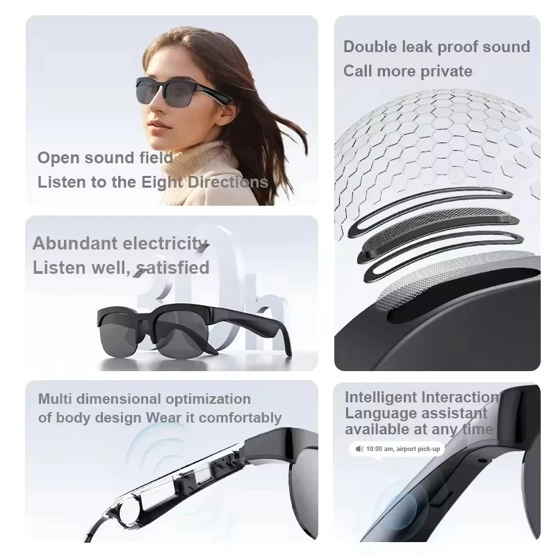 8K HD AI 스마트 안경 번역 핸즈프리 통화 AI  - Smart Glasses Ar 리뷰 및 가격