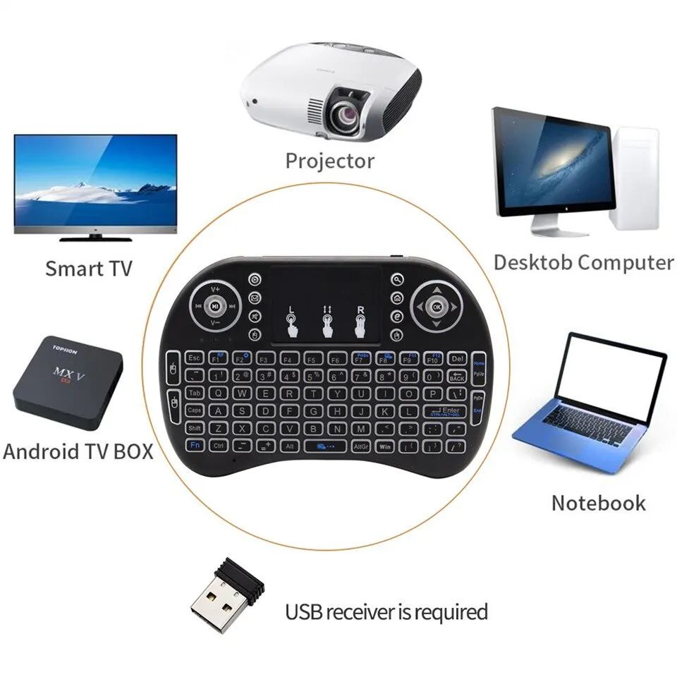 미니 무선 키보드 2.4GHz 백라이트 없음 마우스 터 - Mini Pc Windows 리뷰 및 가격
