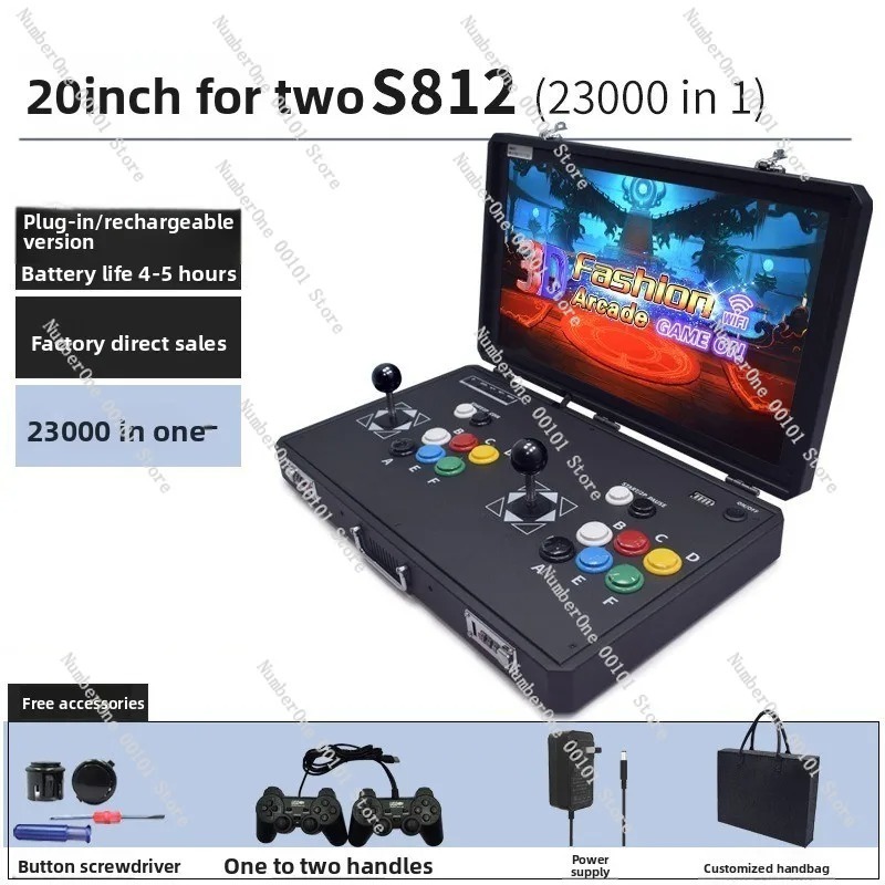 휴대용 레트로 아케이드 게임 콘솔, 듀얼 조이스틱 컨트 - Handheld Game Console 리뷰 및 가격