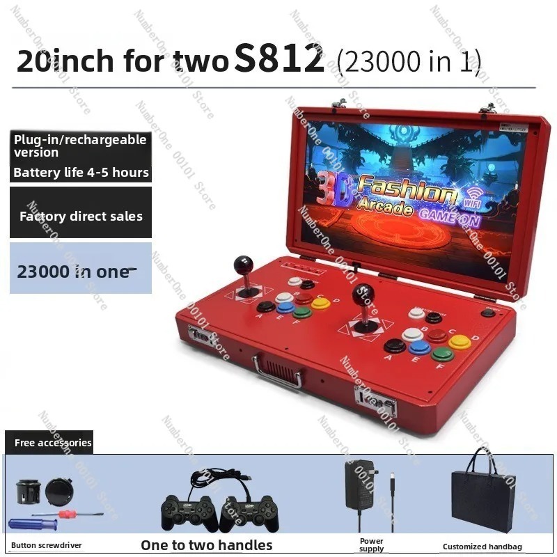 휴대용 레트로 아케이드 게임 콘솔, 듀얼 조이스틱 컨트 - Handheld Game Console 리뷰 및 가격